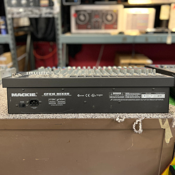 VINTAGE Mackie CFX16 Analog Mixer