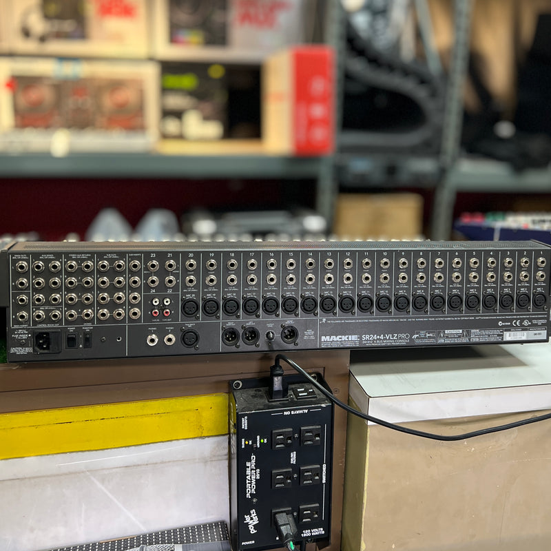 VINTAGE Mackie SR 24-4 -2 24-Channel 4 Bus Pro Audio Mixing Board