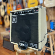 VINTAGE MusicMan RD-112 Combo Amp w/ Matching 1x12 Extension Cabinet, Blonde-Dirt Cheep
