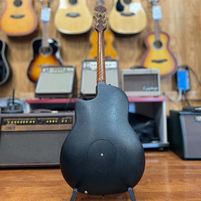 VINTAGE Ovation Celebrity Elite Shallow Bowl Acoustic-electric Guitar, Natural