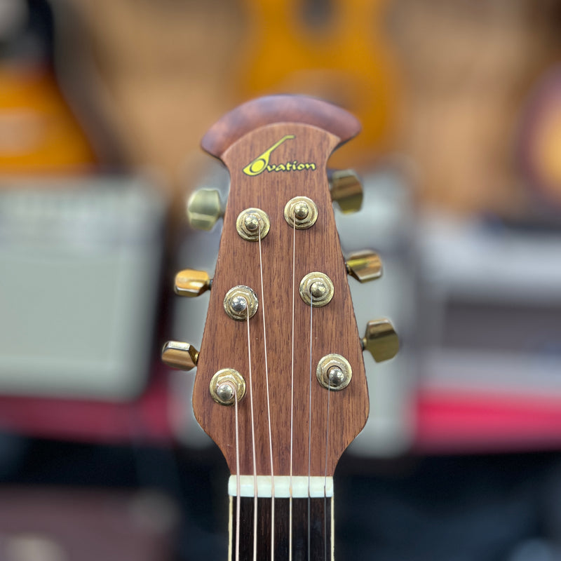 VINTAGE Ovation Celebrity Elite Shallow Bowl Acoustic-electric Guitar, Natural
