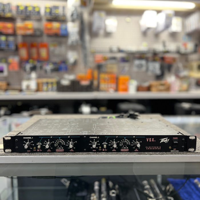 VINTAGE Peavey VSX 2/3 Way Stereo Crossover