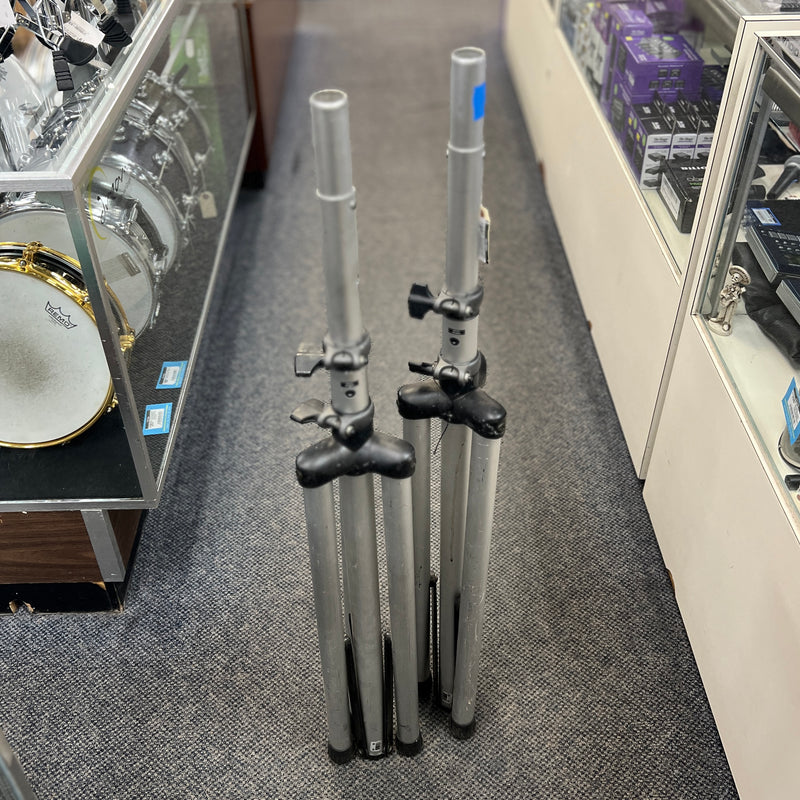 VINTAGE Ultimate Silver Speaker Stands (PAIR)