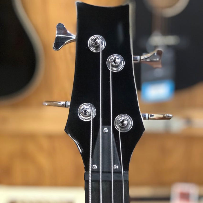 Vapor VB-BK Full Size Electric Bass, Gloss Black