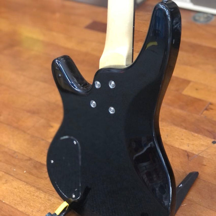 Vapor VB-BK Full Size Electric Bass, Gloss Black