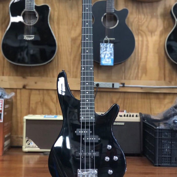 Vapor VB-WHT Full Size Bass Guitar, Black