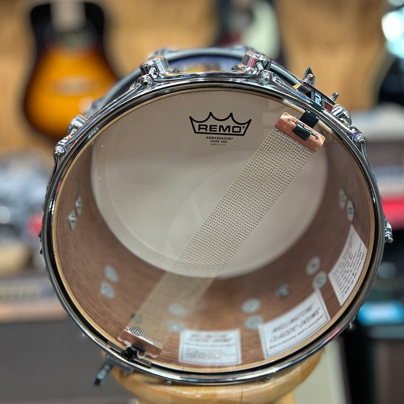 Wellingtone Classic 14"x 8" Red Oak Snare Drum, Grape Ape Sparkle