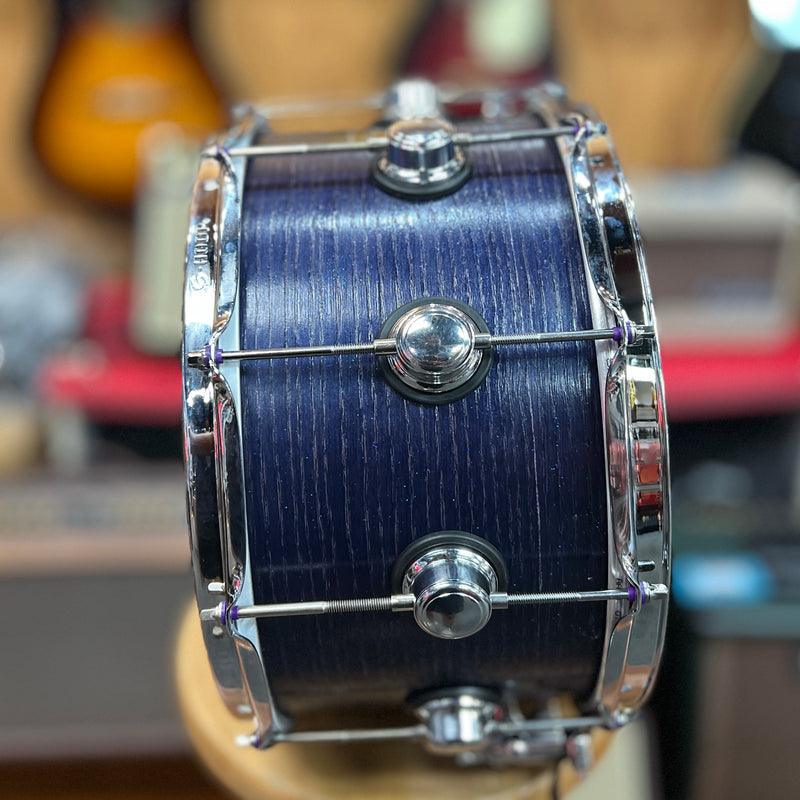 Wellingtone Classic 14"x 8" Red Oak Snare Drum, Grape Ape Sparkle