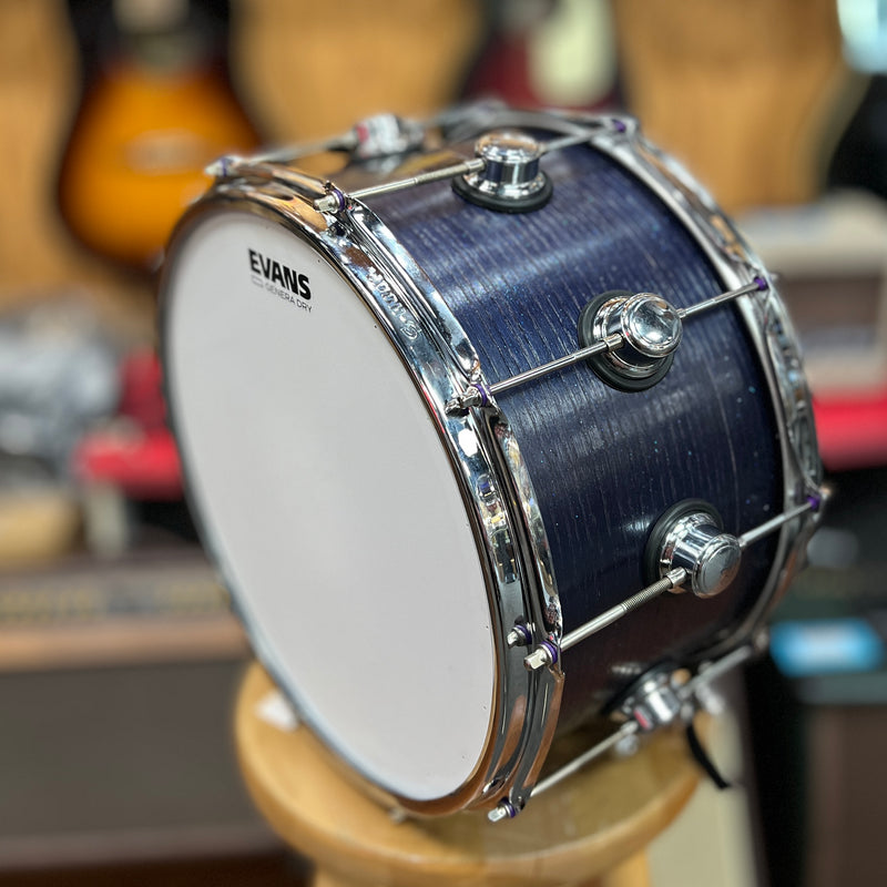 Wellingtone Classic 14"x 8" Red Oak Snare Drum, Grape Ape Sparkle