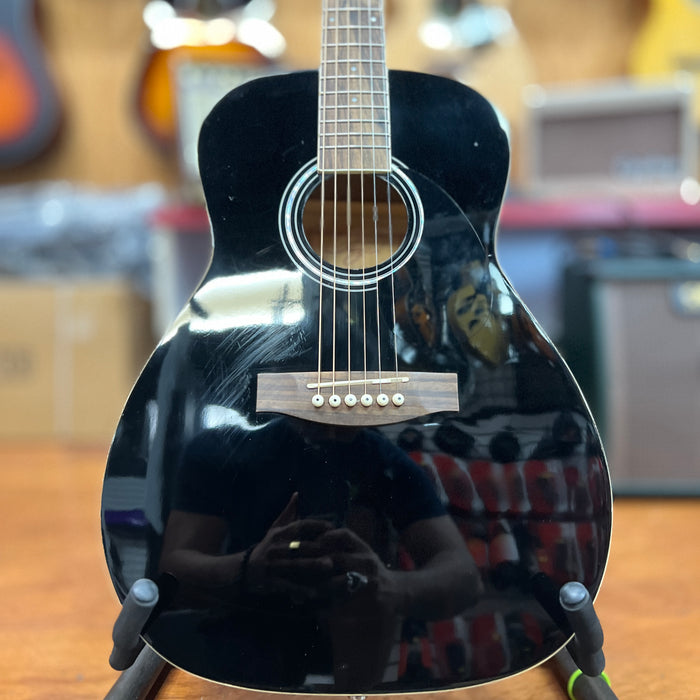 USED Jay Turser JJ-43 Acoustic Guitar, Black