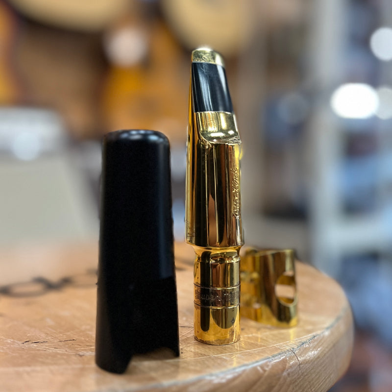 USED Ottolink Super Tone Master Baritone Saxophone Mouthpiece Kit, 5 Star *
