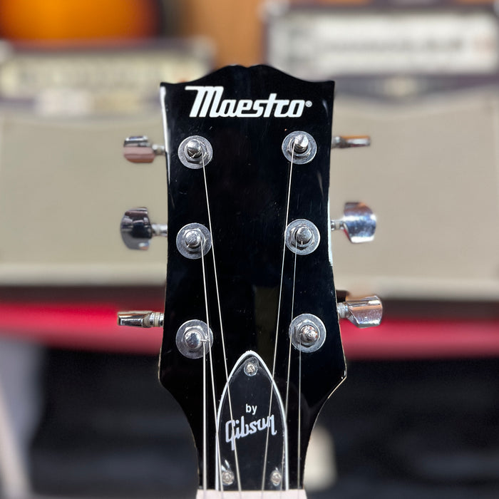 USED Maestro LP Style Electric Guitar, Black