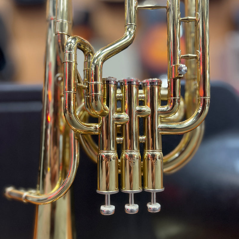 USED MOZ Alto Horn w/ Hard Case & Mouthpiece