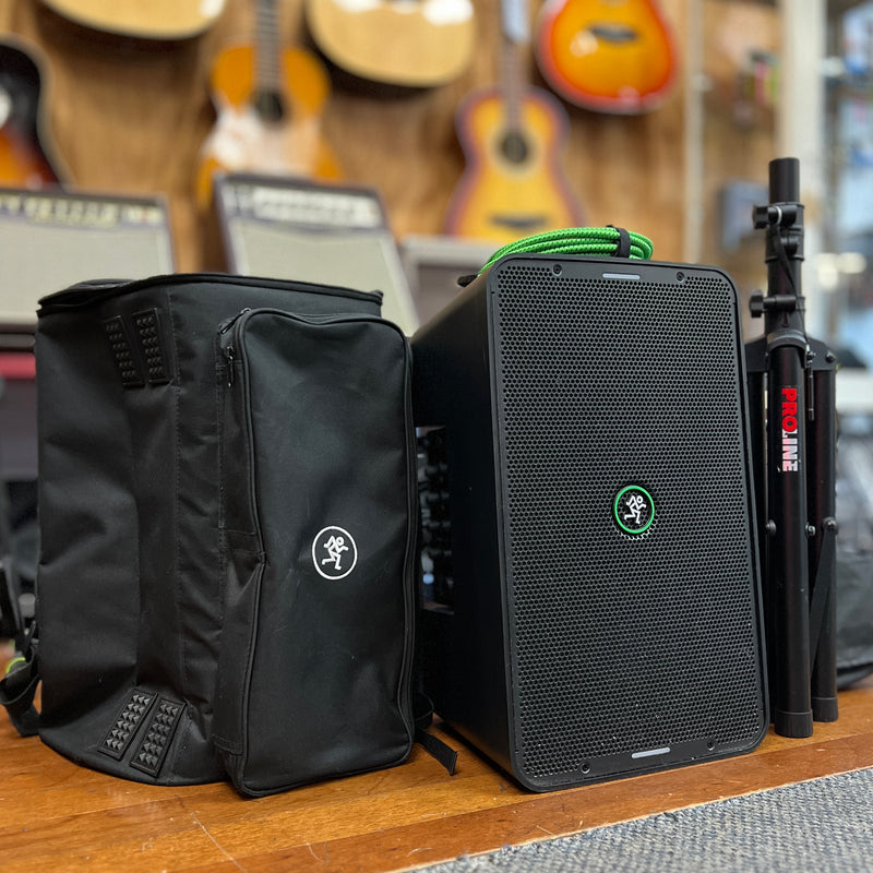 USED Mackie ShowBox All-in-One Performance Rig w/ Carrying Bag & Proline Speaker Stand