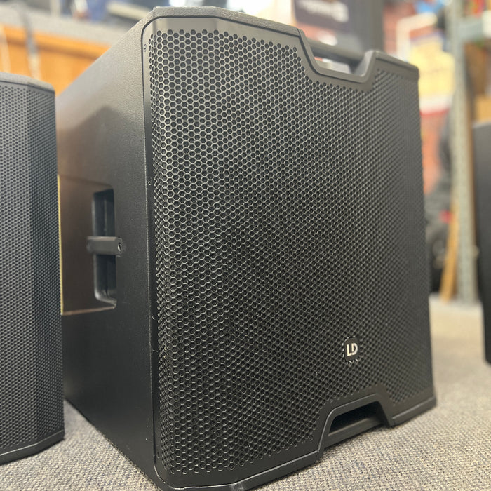 USED LD Systems ICOA SUB 18 A Powered 18" Bass-Reflex Subwoofer