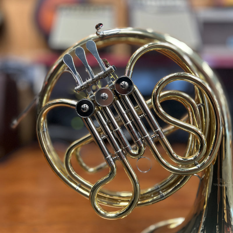 USED Yamaha 314 Single French Horn Outfit w/ Case and Mouthpiece