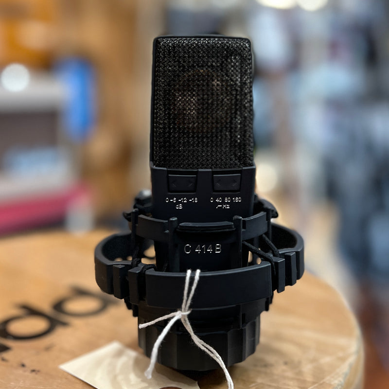USED AKG C414B XL P48 W/ Shock mount H85