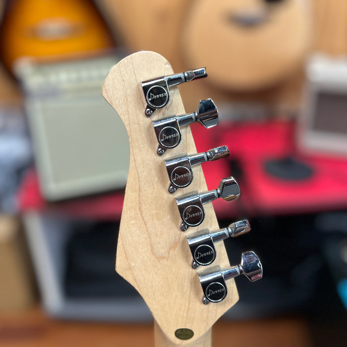 USED Donner HSS Strat-Style Electric Guitar, Black