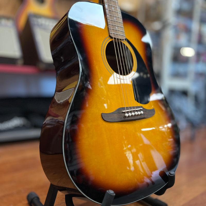 USED Fender California Standard Redondo Acoustic Guitar, 3 Tone Sunburst