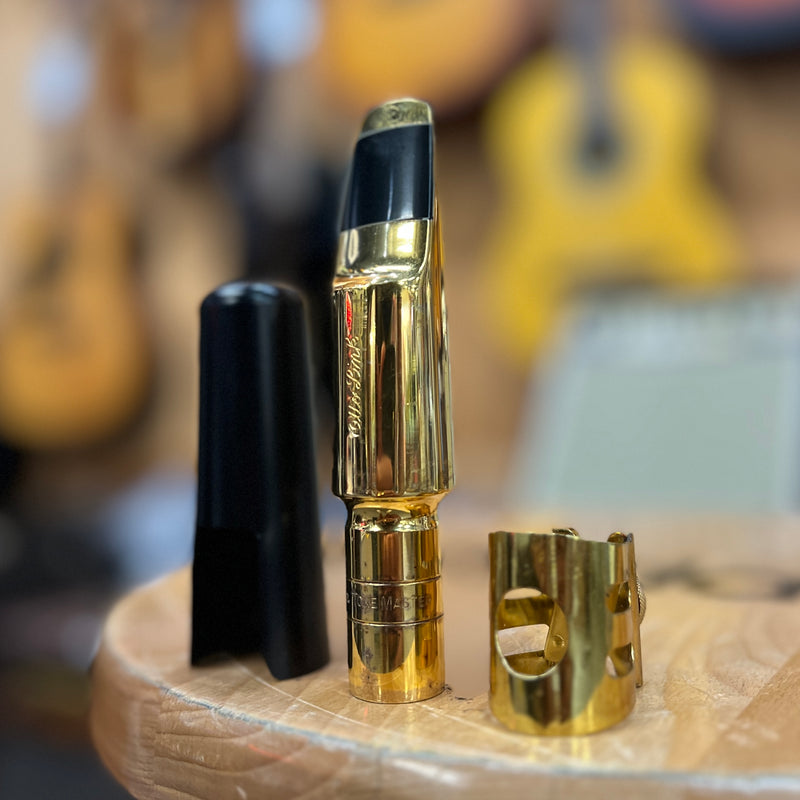 USED Ottolink Super Tone Master Baritone Saxophone Mouthpiece Kit, 5 Star *