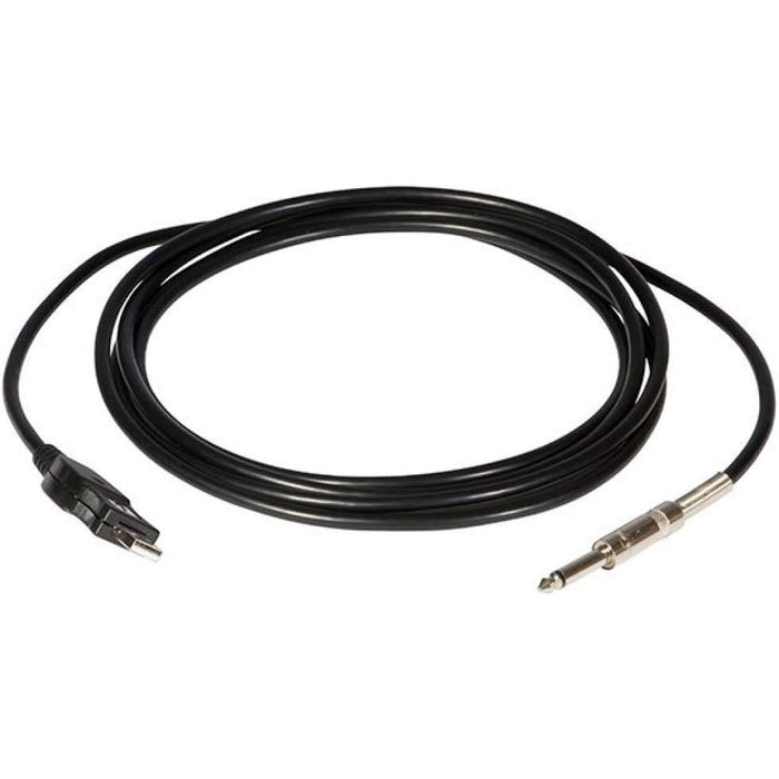 OnStage IC-10U 10' Instrument to USB Cable, Black