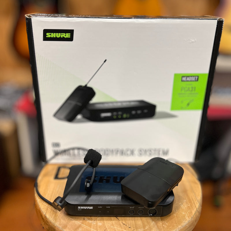 USED Shure BLX14/P31 Headworn Wireless System with PGA31 Headset Microphone (H9: 512 to 542 MHz) (2EH15285562 2EH19435633)