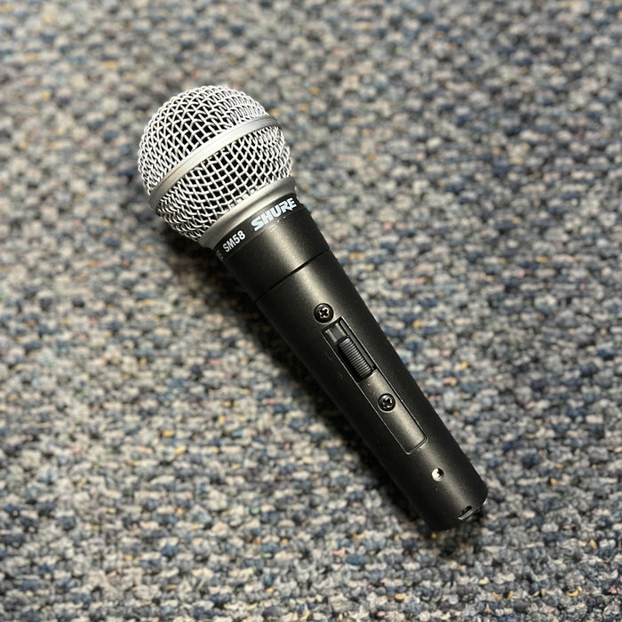 USED Shure SM58S Dynamic Microphone w/ switch