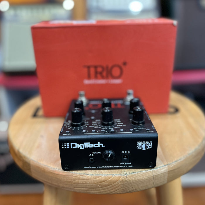 USED Digitech Trio+ Band Creator + Looper Pedal w/ Box & PSU