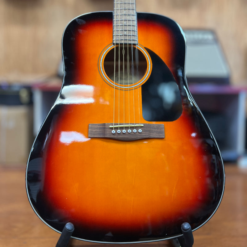USED Fender CD-60 Dreadnought V3 Acoustic Guitar, Sunburst