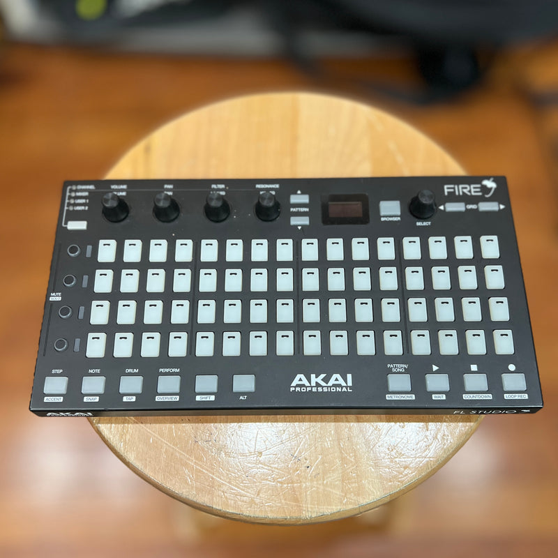 USED AKAI FL Studio FIRE MIDI Controller for FL Studio
