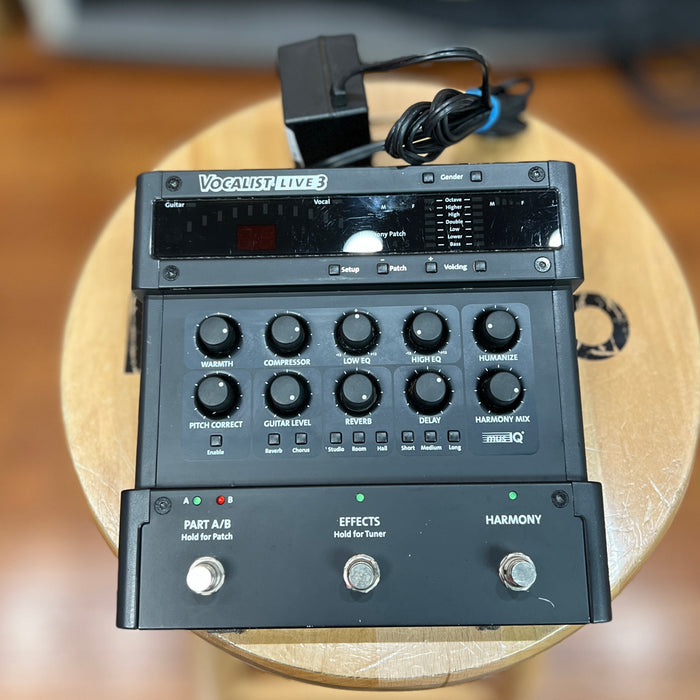 USED DigiTech Vocalist Live 3 Harmony Pitch Correction Vocal Processor