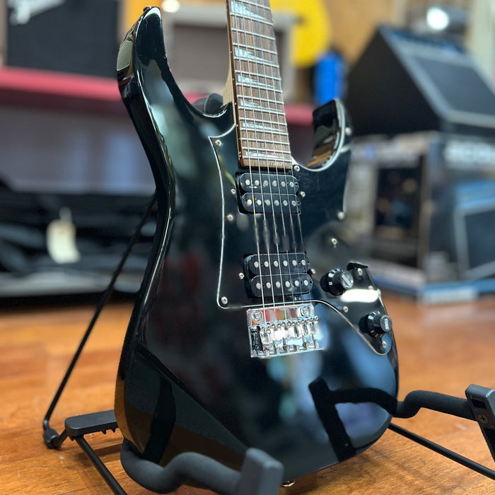 USED Ibanez Mikro GRGM21BKN Short-Scale Electric Guitar, Black