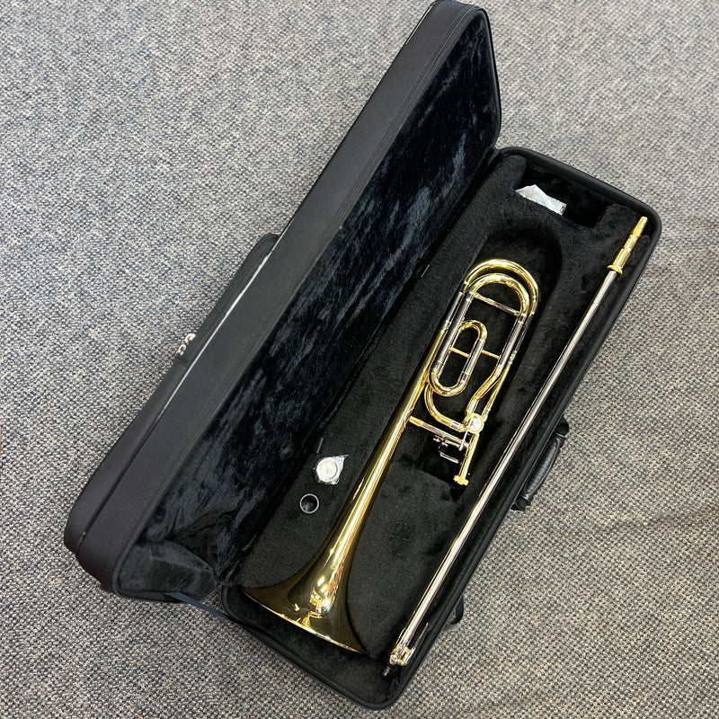 MINT USED Jupiter JTB1150FQ Performance Series F-Attachment Trombone Lacquer Yellow Brass