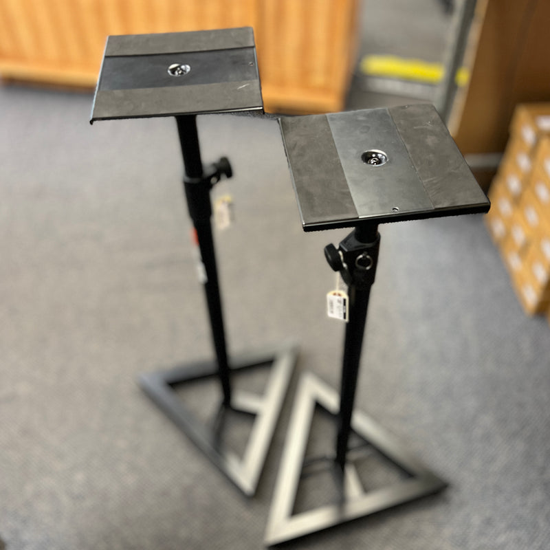 USED Proline Adjustable Studio Monitor Stand Pair - Black