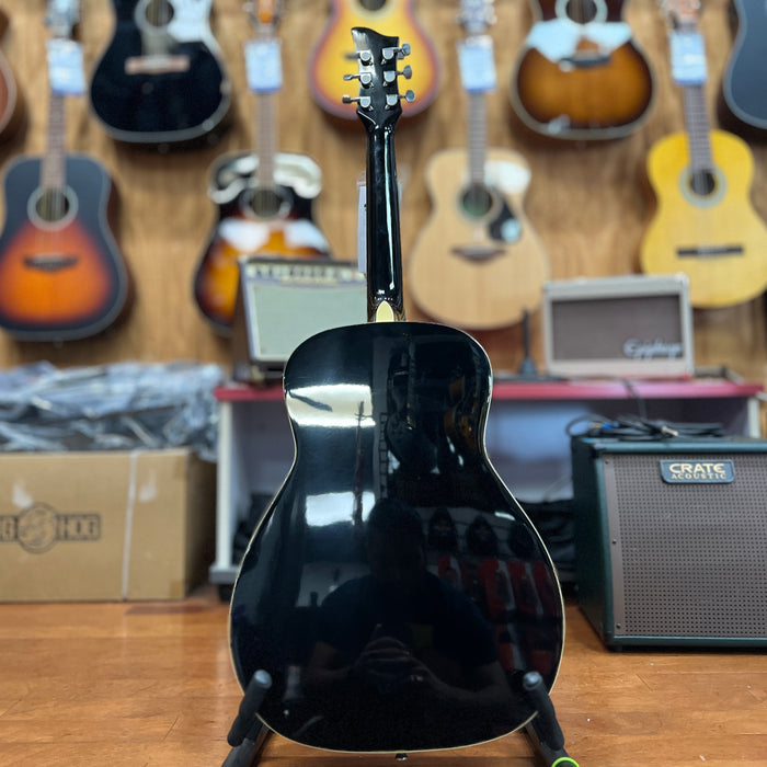 USED Jay Turser JJ-43 Acoustic Guitar, Black