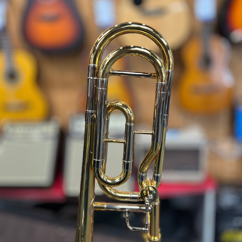 MINT USED Jupiter JTB1150FQ Performance Series F-Attachment Trombone Lacquer Yellow Brass