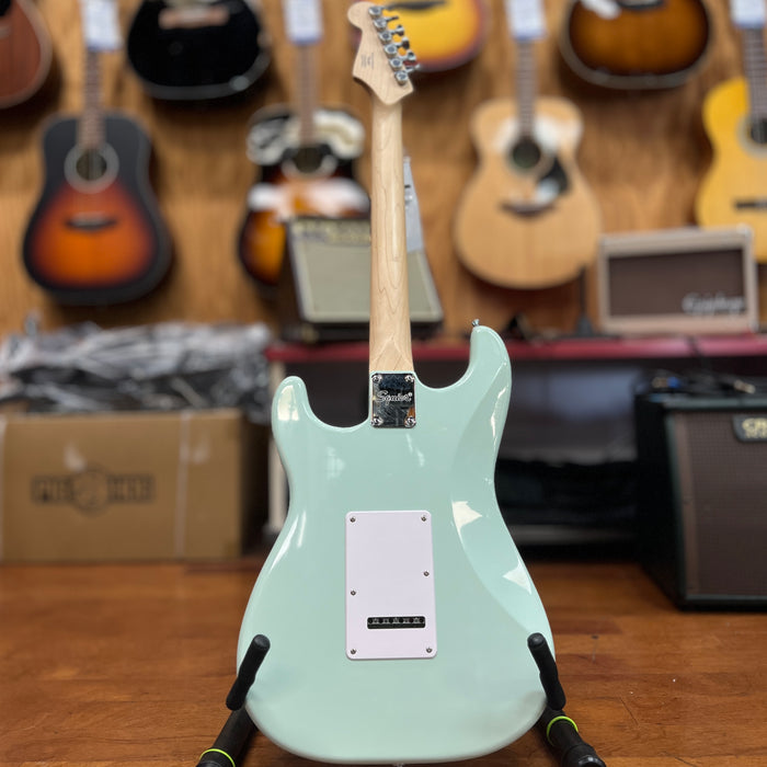 USED Squier Stratocaster Electric Guitar, Sea Foam Green