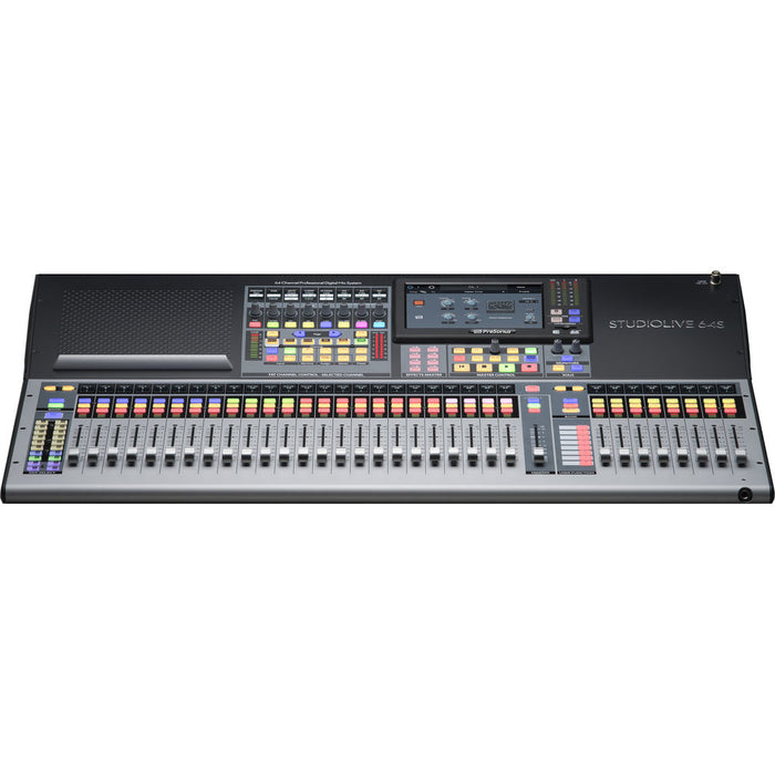 PreSonus StudioLive 64S 64-Channel Mixer with 43 Mix Busses, 33 Motorized Faders and 64x64 USB Interface