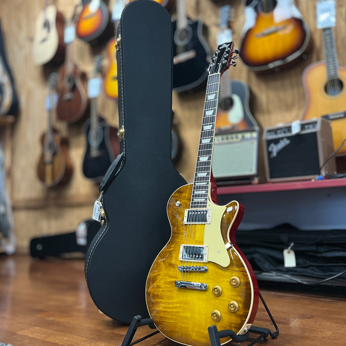 USED Heritage Standard H-150 Electric Guitar, Dirty Lemon Burst w/HSC