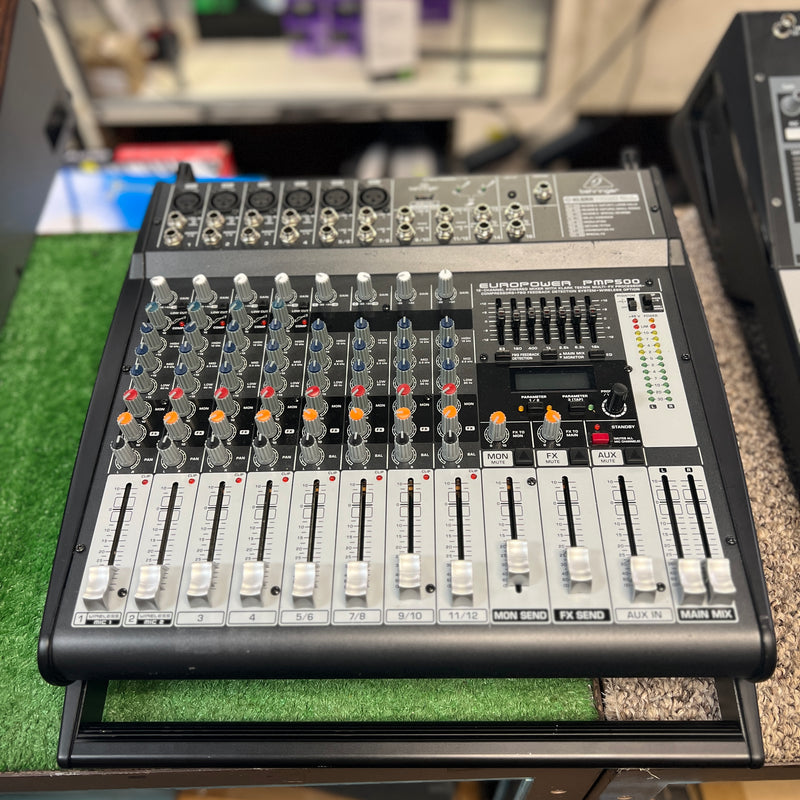 USED Behringer PMP-500 Powered Mixer