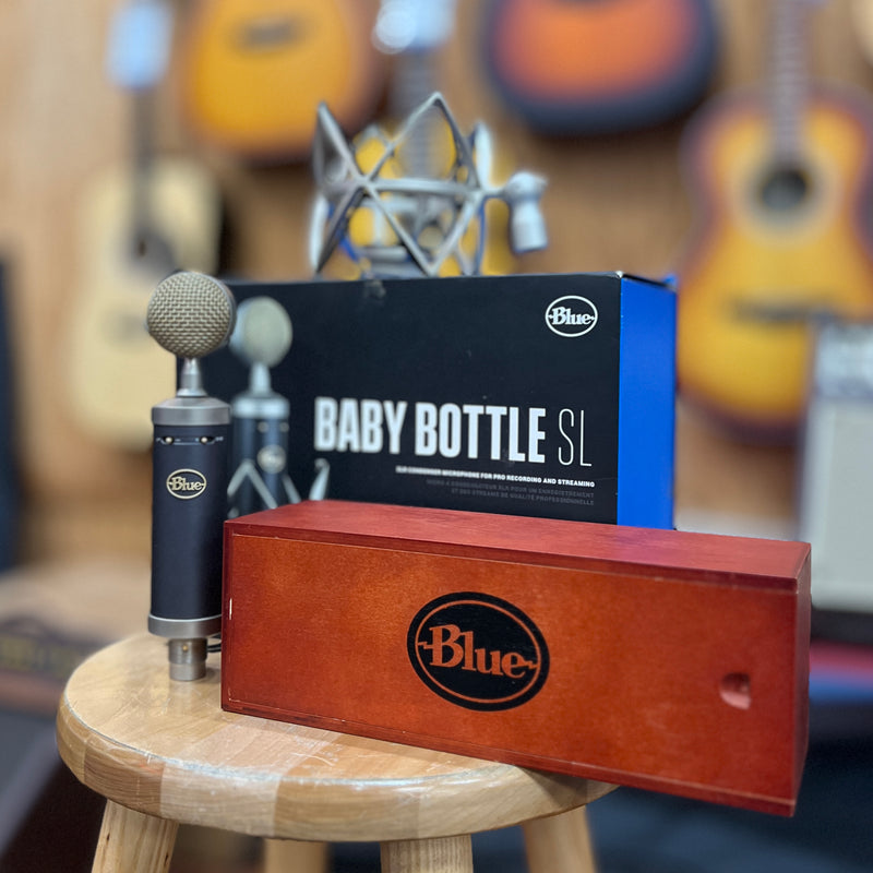 USED Blue Microphones Baby Bottle SL Condenser Microphone W/Box and Shockmount