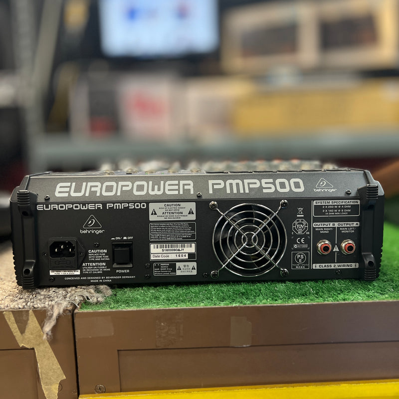 USED Behringer PMP-500 Powered Mixer