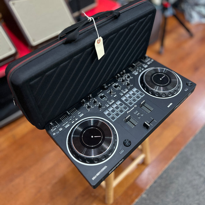 USED Pioneer DDJ-REV1 USB DJ Controller for Serato w/ LTGem Case