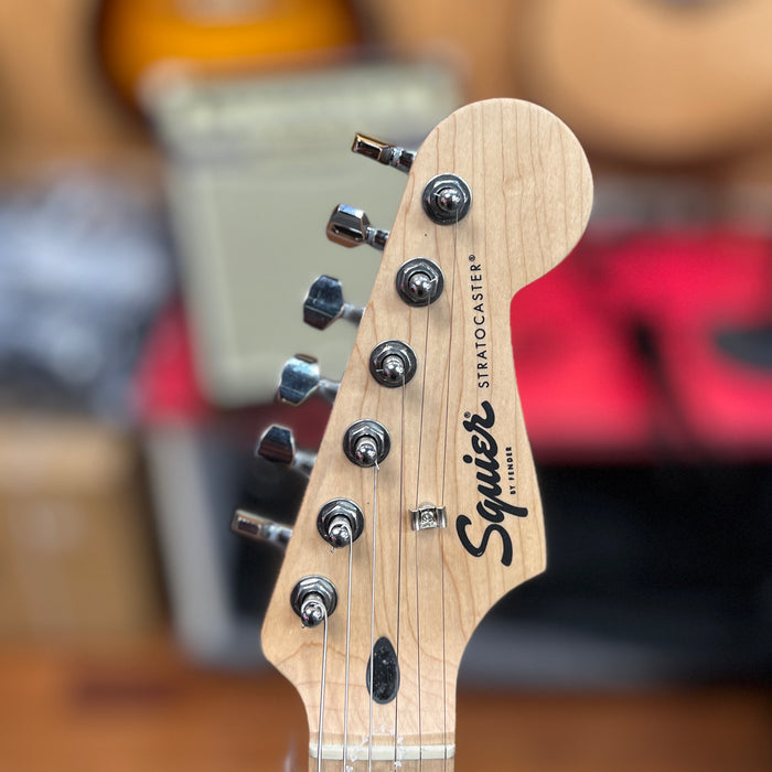 USED Squier Stratocaster Electric Guitar, Sea Foam Green