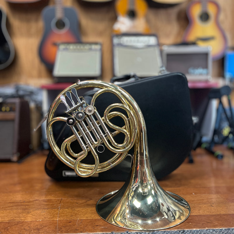 USED Yamaha 314 Single French Horn Outfit w/ Case and Mouthpiece