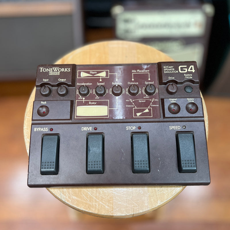 USED Korg Toneworks G4 Rotary Speaker Simulator