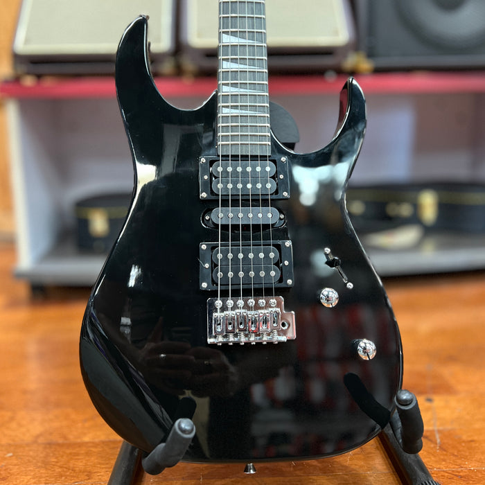 USED Brand X "RG" Style Electric Guitar, Black