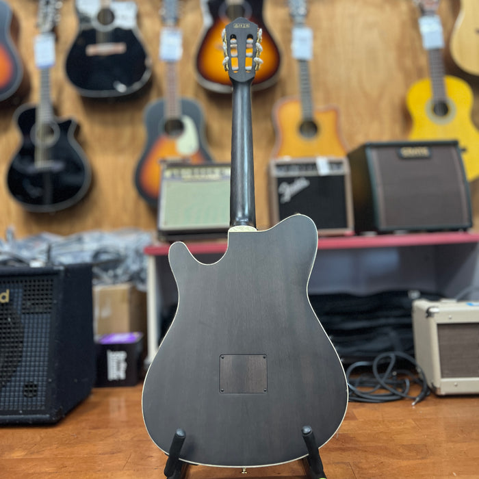 USED Ibanez TOD10NTKF Tim Henson Signature Nylon Guitar, Black
