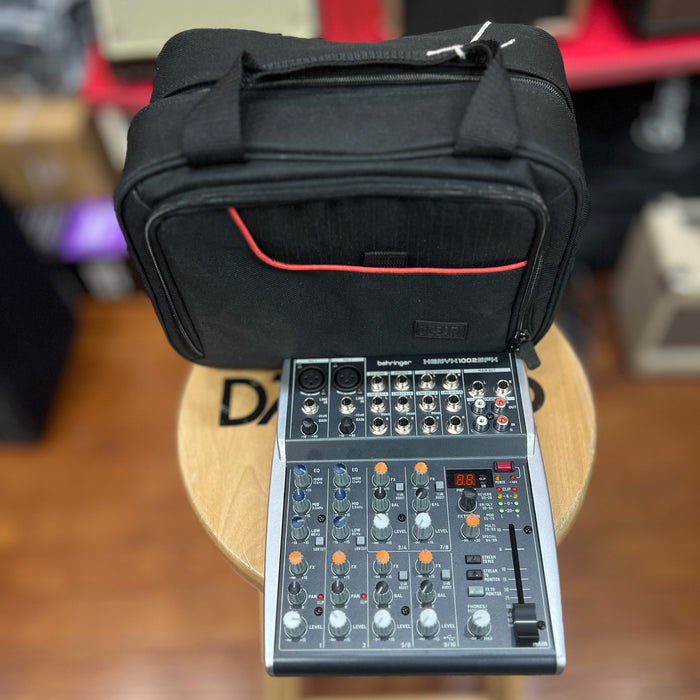 USED Behringer Xenyx 1002 SFX Mixer w/ Case