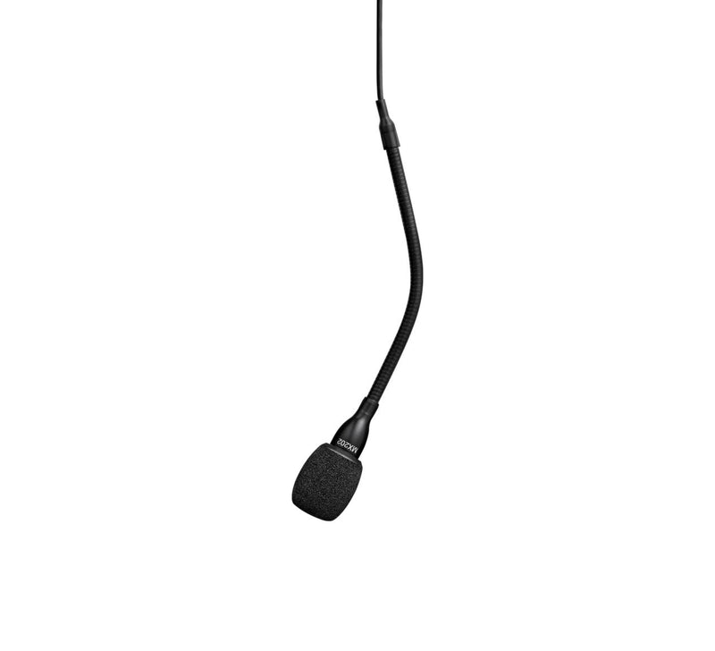 OPEN BOX Shure MX202BP/S Microflex Overhead Supercardioid Microphone - Black